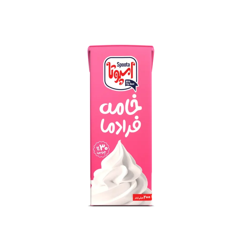 خامه اسپوتا 30 درصد